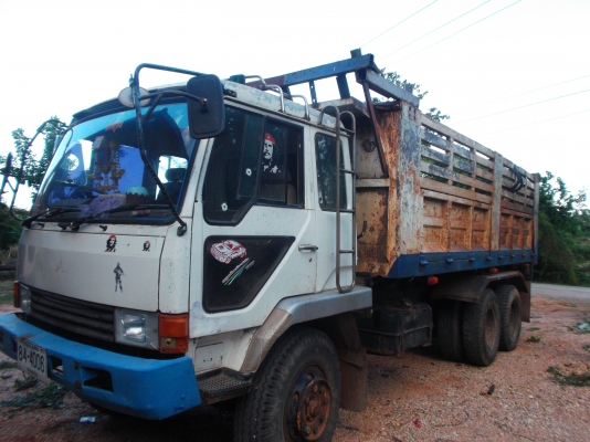 ขายด่วนรถสิบล้อหลงMAวางเครือง6D172เพลาดรั้มเครือง225