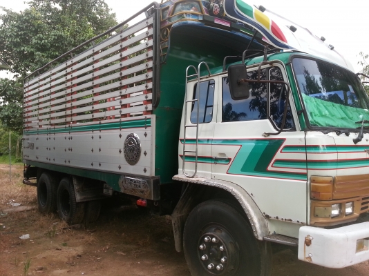 HINO  F18 เครื่อง HO7C   กระบะอลูมิเนียม ยางเต็ม คัซซีสวย