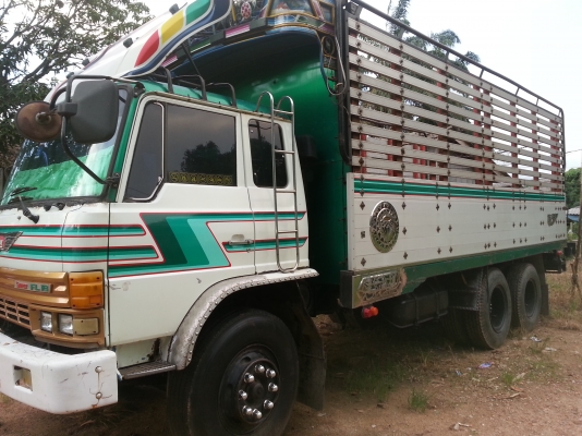 HINO  F18 เครื่อง HO7C   กระบะอลูมิเนียม ยางเต็ม คัซซีสวย