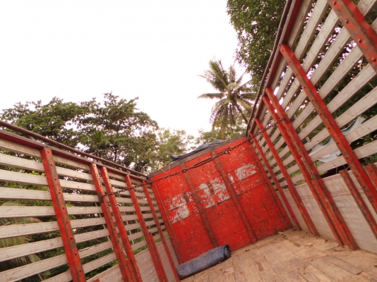 HINO  F18 เครื่อง HO7C   กระบะอลูมิเนียม ยางเต็ม คัซซีสวย