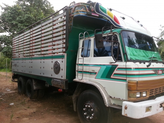 HINO  F18 เครื่อง HO7C   กระบะอลูมิเนียม ยางเต็ม คัซซีสวย