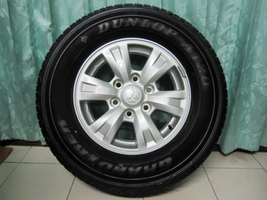 ขายล้อแม็ก Mitsubishi Triton Plus ขอบ 16 พร้อมยางป้ายแดง ปี 13
