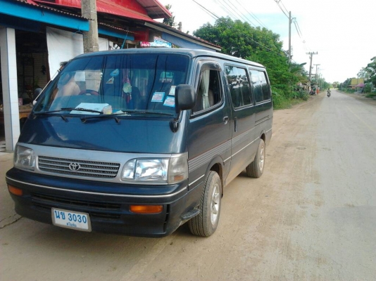 ขายด่วน รถตู้โตโยต้า หัวจรวด ปี 2538