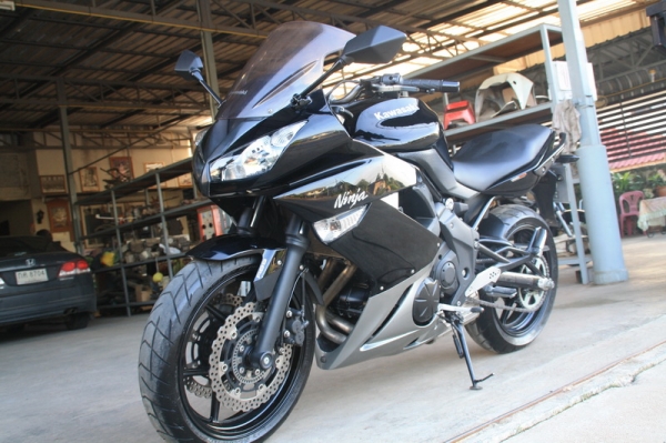 ขาย Ninja 650 ABS  ปี 2010  สภาพสวย เดิม ทะเบียนพร้อมโอน 169000