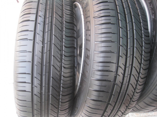 ขายล้อแม็ก Honda city ถอดจากรถป้ายแดง 15"x5.5" et45 4รู100 + ยางปี 13 (081-3747940)