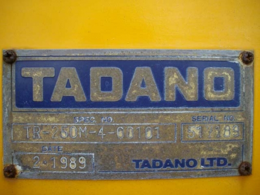 ขายรถเครนนำเข้า