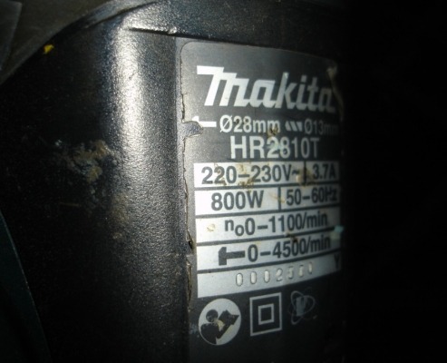 สว่านโรตารี่3ระบบ Makita HR2810T 28 mm. 800W