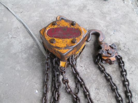 รอกโซ่ตราช้างแบบสาว3TON รอกโซ่ตราช้างแบบสาว3TON