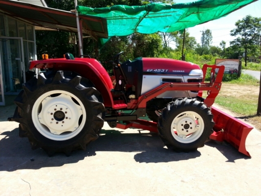 ขายแทรกเตอร์ยันม่าร์EF453T+ดันดิน+ผานพรวน
