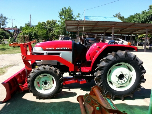 ขายแทรกเตอร์ยันม่าร์EF453T+ดันดิน+ผานพรวน