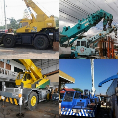 มีรถเครนให้เช่า ตั้งแต่ 20 ตัน - 70 ตัน รายชั่วโมง รายวัน