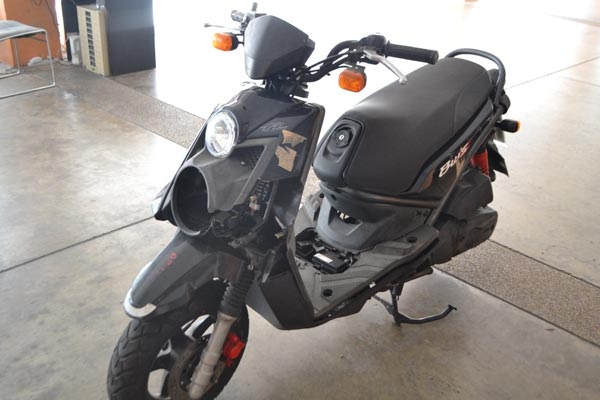 ขายYAMAHA BWS125หัวฉีดล้มหน้ามา เครื่องดีมาก 29000