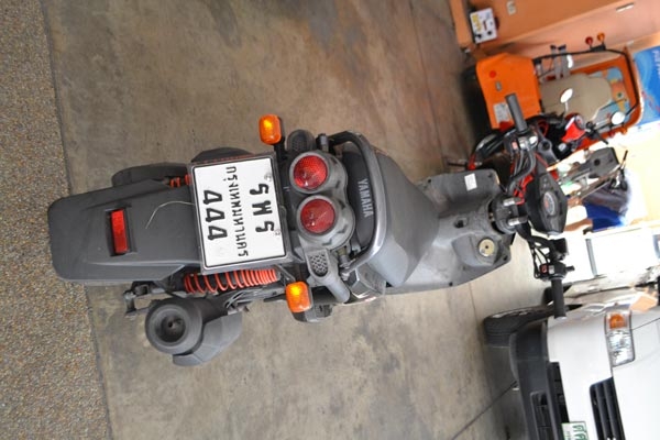 ขายYAMAHA BWS125หัวฉีดล้มหน้ามา เครื่องดีมาก 29000