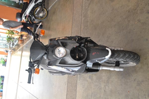 ขายYAMAHA BWS125หัวฉีดล้มหน้ามา เครื่องดีมาก 29000