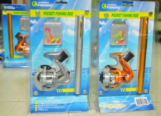 เบ็ดปากกาสปินนิ่ง/รอกเบสก็ 499 สนุกได้ทุกที่ เบ็ดปากกาสปินนิ่ง/รอกเบสก็ 499 สนุกได้ทุกที่