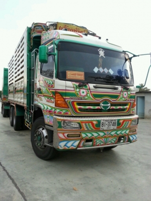 ขายรถบรรทุก HINO 344 hp ปี53 (แม่-ลูก)