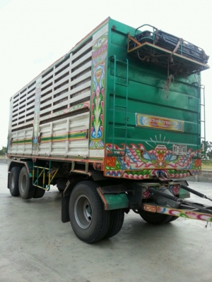 ขายรถบรรทุก HINO 344 hp ปี53 (แม่-ลูก)