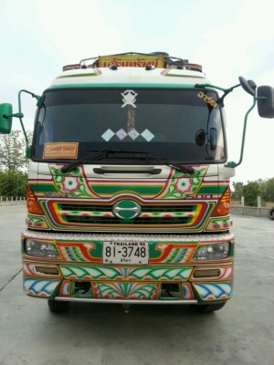 ขายรถบรรทุก HINO 344 hp ปี53 (แม่-ลูก)