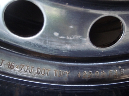 ขายล้ออะไหล่ กะทะ16ญี่ปุ่นพร้อมยาง 245/75/16 ขายล้ออะไหล่ กะทะ16ญี่ปุ่นพร้อมยาง 245/75/16