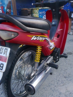 ขาย wave 100 ปี 46 12000 ทะเบียนภาษีขาด51 ชุดโอนครบ