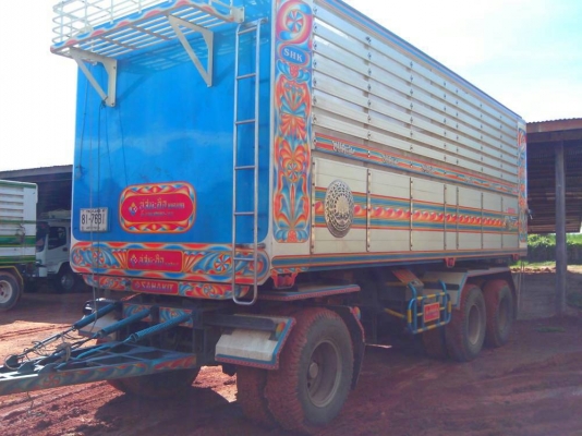 ขายรถบรรทุก HINO 380 hp ปี55 (แม่-ลูก)