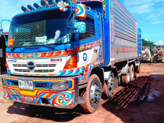 ขายรถบรรทุก HINO 380 hp ปี55 (แม่-ลูก)