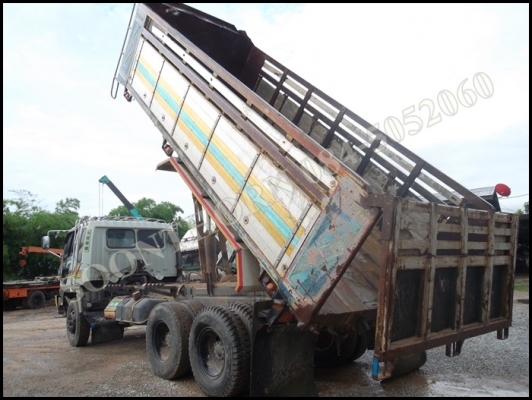 ขายด่วน รถบรรทุก 10 ล้อดั้ม HINO 3H 195 แรง/ 2 เพลา สภาพเดิมๆ สวยพร้อมใช้งาน ราคาสุดคุ้ม