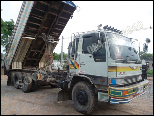 ขายด่วน รถบรรทุก 10 ล้อดั้ม HINO 3H 195 แรง/ 2 เพลา สภาพเดิมๆ สวยพร้อมใช้งาน ราคาสุดคุ้ม