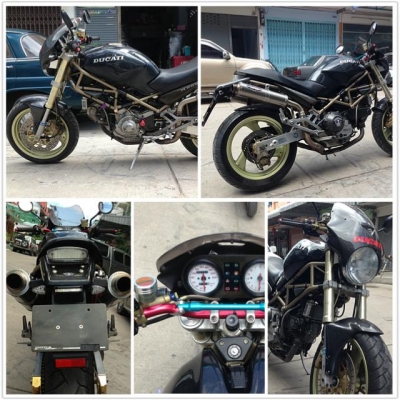 ขาย ducati m900 ปี97ท่อ ferracci จากอิตาลี เคฟล่าทั้งคัน