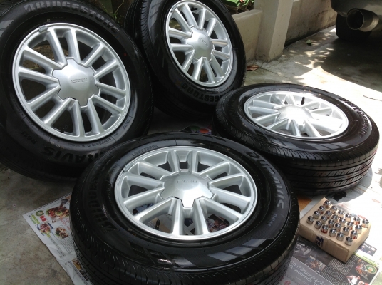 ขายล้ออิีซูซุ ดีแมคซ์ All New ISUZU D-MAX ขอบ 16" นิ้ว พร้อมยางราคาถูกมากๆ