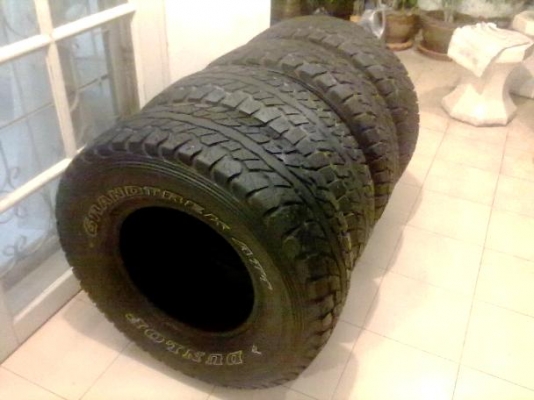 ขายยาง 31"x10.3x15 Dunlop Grandtek AT1 'ปี 11