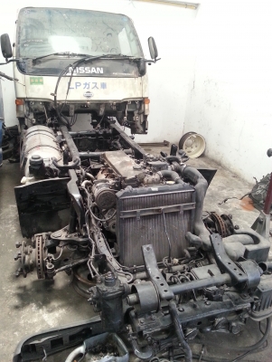 หัวเก๋ง NKR เครื่อง 4HF LPG คัสซี NKR66E