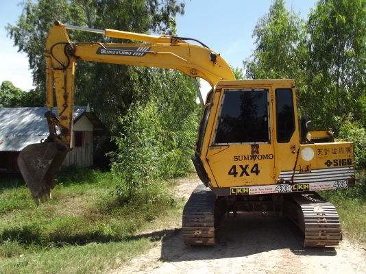 ขายด่วน รถแบคโฮ SUMITOMO  S 160 F รถเก่านอก (เท่า60) ราคาต่อรองจากเจ้าของรถโดยตรง