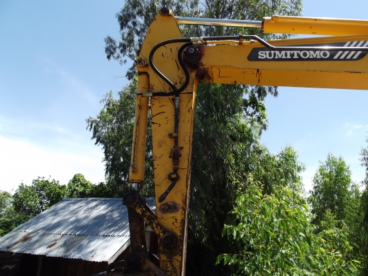 ขายด่วน รถแบคโฮ SUMITOMO  S 160 F รถเก่านอก (เท่า60) ราคาต่อรองจากเจ้าของรถโดยตรง