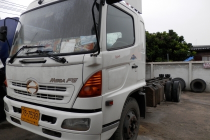 (หัวคัซซี)6ล้อช่วงยาว7.20 มHINO MEGA FG ปี48 (หัวคัซซี)6ล้อช่วงยาว7.20 มHINO MEGA FG ปี48