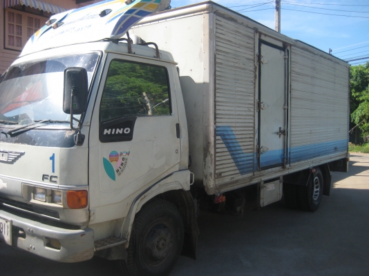 ขายตู้รถบรรทุก 6 ล้อ เป้นตู้แห้งยาว 5.5 m สภาพเยี่ยม ไม่มีผุ