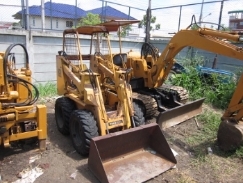 รถตักล้อยาง เล็ก YANMAR: Y10W-1 พร้อมใช้ เครื่องดี = ราคา 110,000 บาท