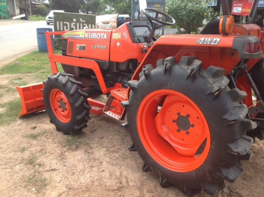 ปัญญาแทรคเตอร์มาแล้ว...จัดมาให้ครับ คูโบต้า L3408 ใบมีดพร้อม โรตาลี่สยาม อิมพรีเม้น เล่มทะเบียนพร้อม