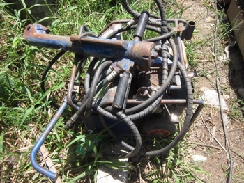 ขาย- เครื่องกระแทก/แย็ก ไฮโดรลิค แบบใช้น้ำมัน สำหรับงานเจาะต่างๆ  MARUSEN U070 พร้อมหัวเจาะ มือสองเก่าญี่ปุ่น