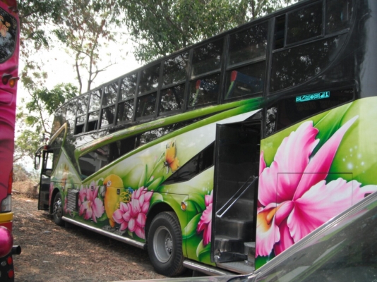 ขายรถบัสพัดลมเพิ่งทำมาใหม่