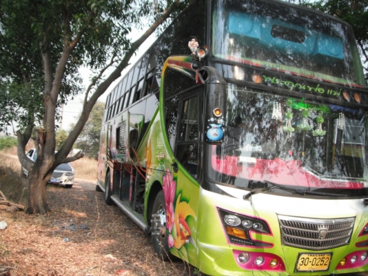 ขายรถบัสพัดลมเพิ่งทำมาใหม่