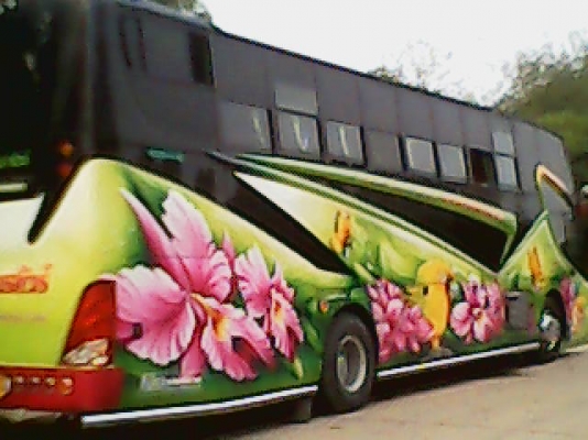 ขายรถบัสพัดลมเพิ่งทำมาใหม่