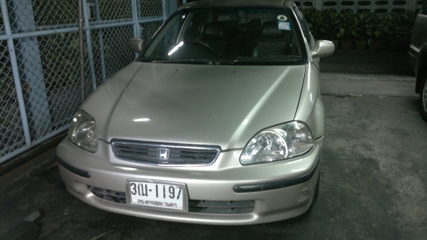 ขายถูกๆ ซีวิค ปี97 ตาโต เครื่อง1.6 เกียร์ธรรมดา ดิสเบรก4ล้อ