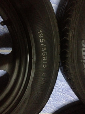 ขายล้อ SPOON ROTA ขอบ15 กว้าง7 พร้อมยางถูกๆ 8000.