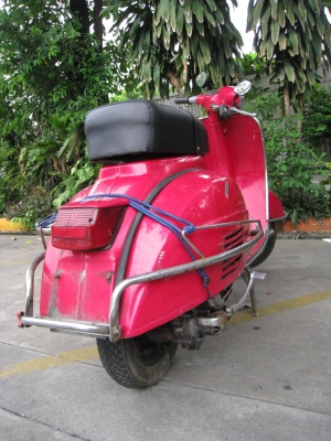 ขาย เวสป้าอิตาลี่เเท้ จดทะเบียน 2509 ทะเบียนโอน