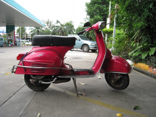 ขาย เวสป้าอิตาลี่เเท้ จดทะเบียน 2509 ทะเบียนโอน