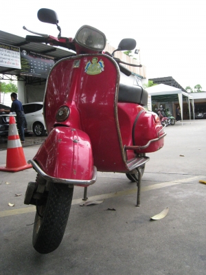 ขาย เวสป้าอิตาลี่เเท้ จดทะเบียน 2509 ทะเบียนโอน