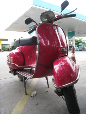 ขาย เวสป้าอิตาลี่เเท้ จดทะเบียน 2509 ทะเบียนโอน