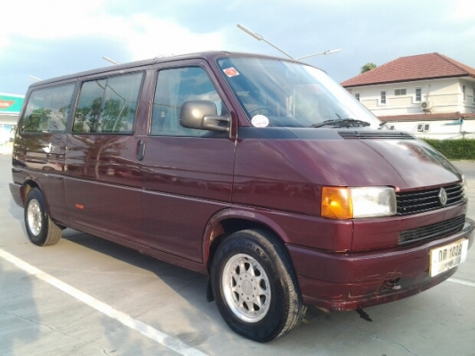 ปรับราคาขายรถตู้โฟล์คคาราเวลปี96รถบ้านแท้ๆขายถูกติดแก๊สLPGราคา129000