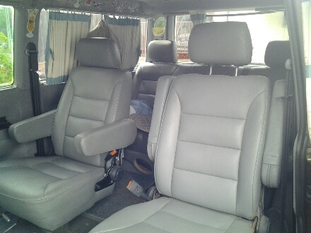 ปรับราคาขายรถตู้โฟล์คคาราเวลปี96รถบ้านแท้ๆขายถูกติดแก๊สLPGราคา129000